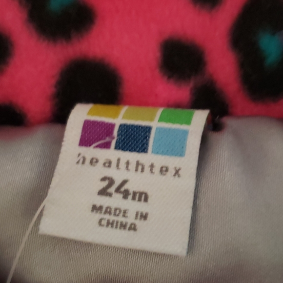 Healthtex  24 mo pink leopard coat - Picture 2 of 8